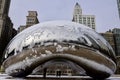 Eastside of the Bean, with snow